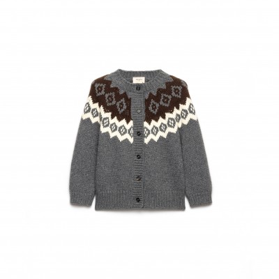 PRADA WOOL AND CASHMERE CARDIGAN P25O13